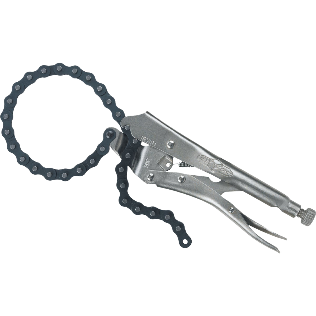 Metal locking chain clamp with adjustable black chain for woodworking and clamping hand tools under $50 collection