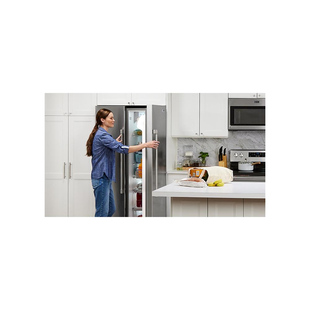 36-Inch Wide Side-by-Side Refrigerator - 25 Cu. Ft.