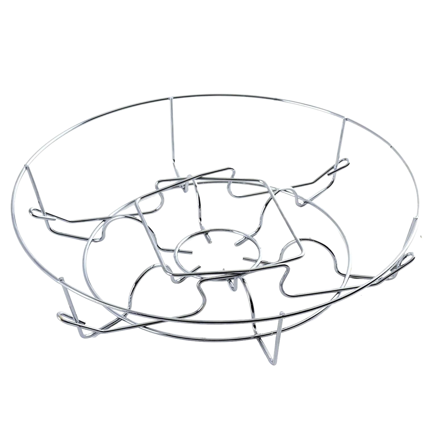 Stainless steel jar canning rack with handle arms designed for secure jar support in kitchenware and home use under $50