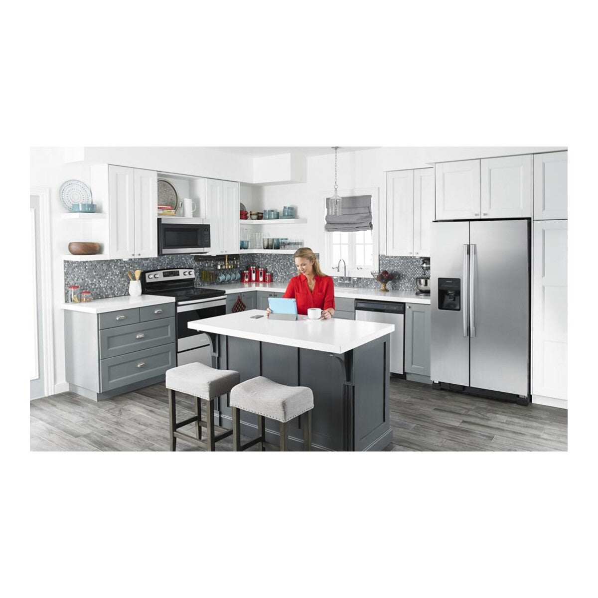 1.6 Cu. Ft. Over-the-Range Microwave with Add 0:30 Seconds