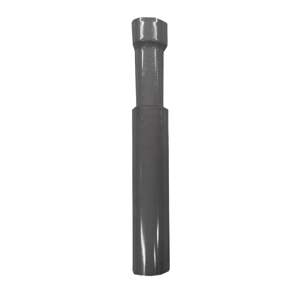 Gray 1-inch PVC expansion coupling for plumbing and home improvement applications