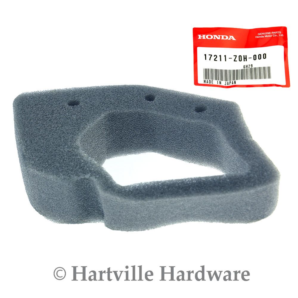 Gray foam air filter for Honda engines in parts and lubricants under 50 and home improvement collections