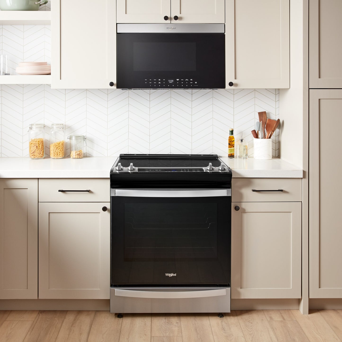 Air Fry Over- the-Range Oven with Flush Built-in Design