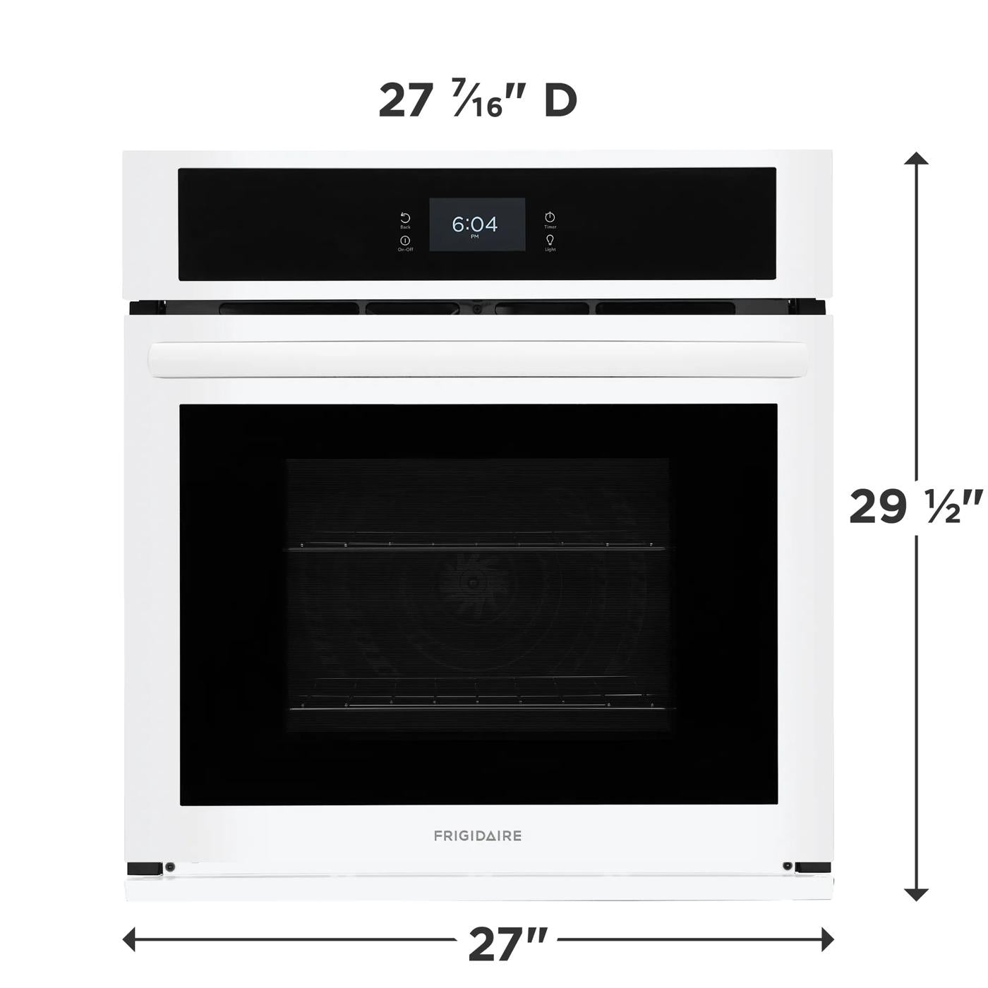 27" Single Electric Wall Oven with Fan Convection