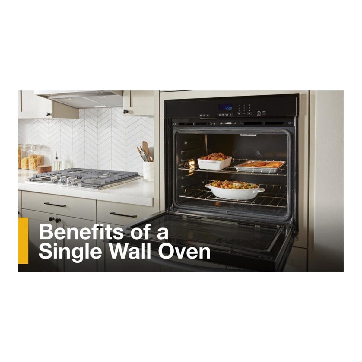 30-Inch Single Self-Cleaning Wall Oven - 5.0 Cu. Ft.