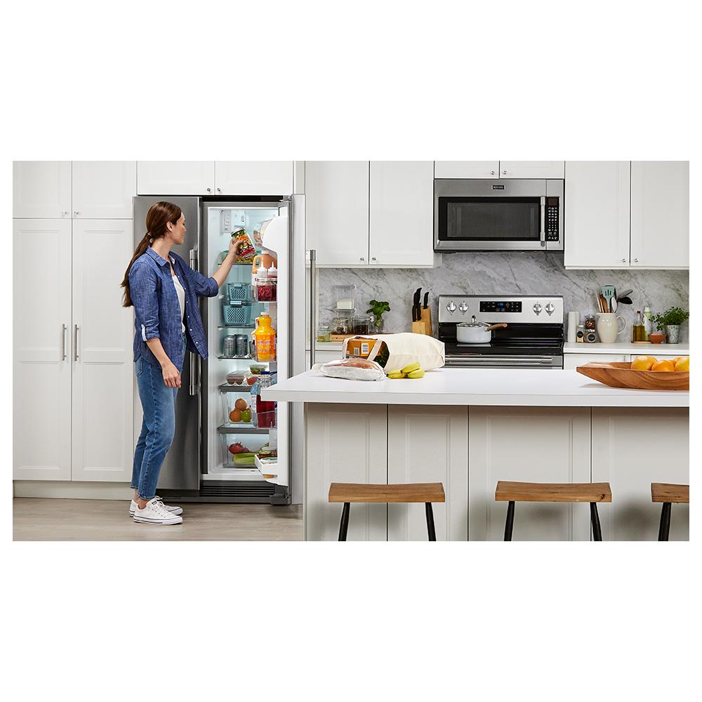 36-Inch Wide Side-by-Side Refrigerator - 25 Cu. Ft.