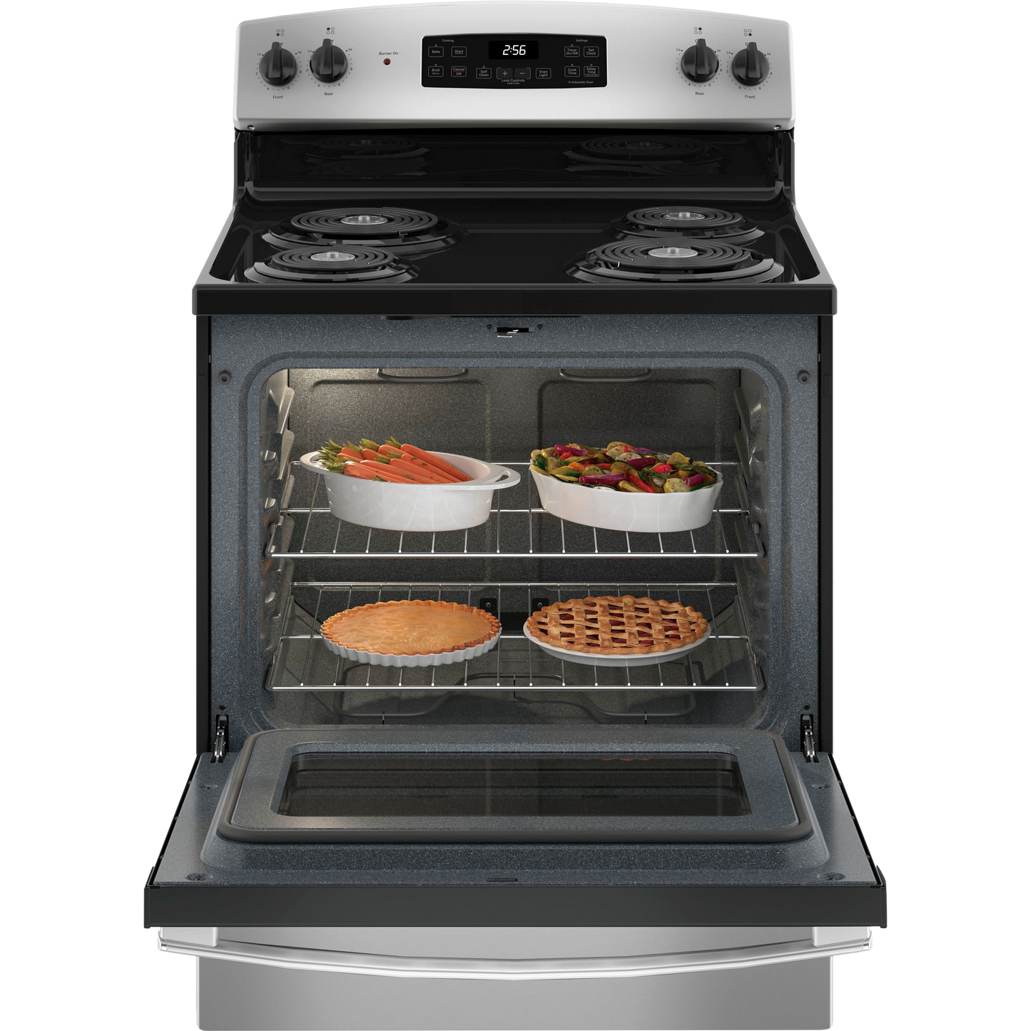 GE® ENERGY STAR® 30" Free-Standing Self-Clean Electric Range