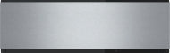 Stainless steel warming drawer with concealed heating element and telescopic rails from Bosch Wall Ovens and Appliances collection