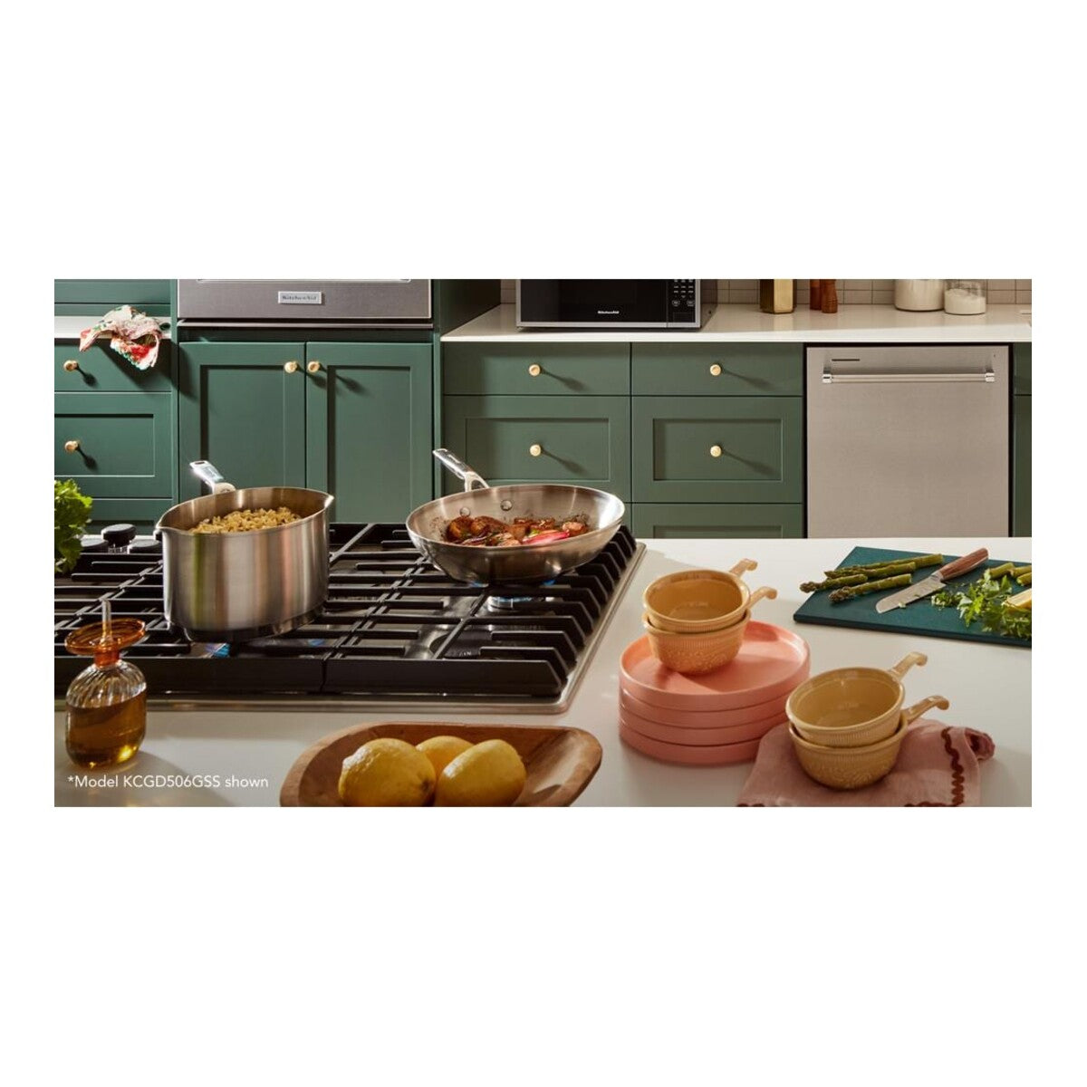 30" 4 Burner Gas Downdraft Cooktop