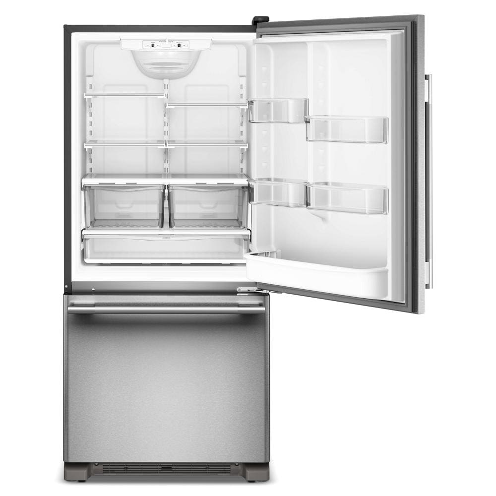 19 Cu. Ft. 30-Inch Standard-Depth Bottom Mount Refrigerator with Right Door Swing