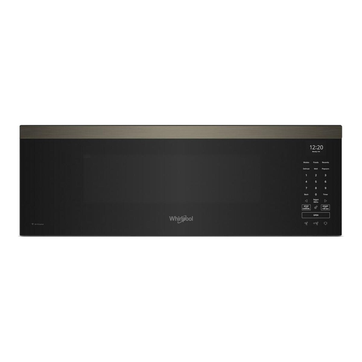1.1 cu. ft. Smart Low Profile Microwave Hood Combination with 450 CRM 4-Speed Venting