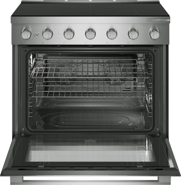 500 Series, Induction freestanding range, 36'', Stainless Steel