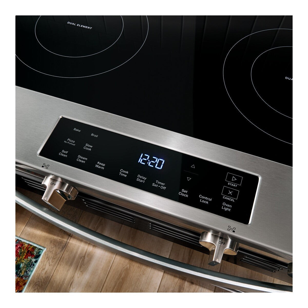30-inch Electric Range with No Preheat and Slow Cook Modes