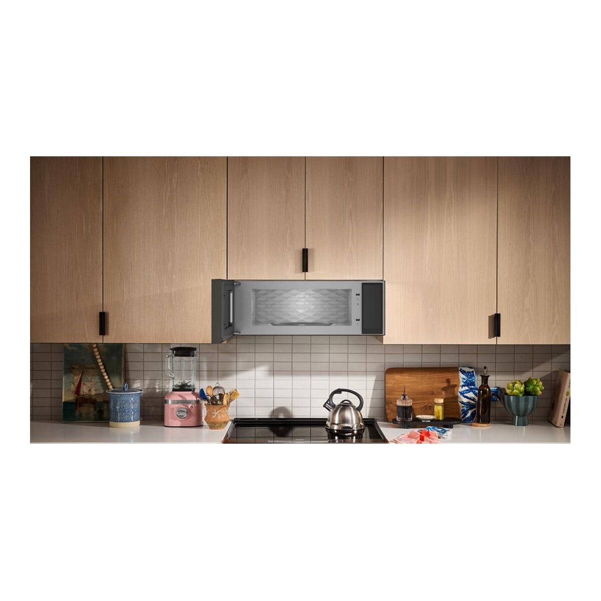 Smart Low Profile Microwave Hood Combination with Dual Fan Ventilation