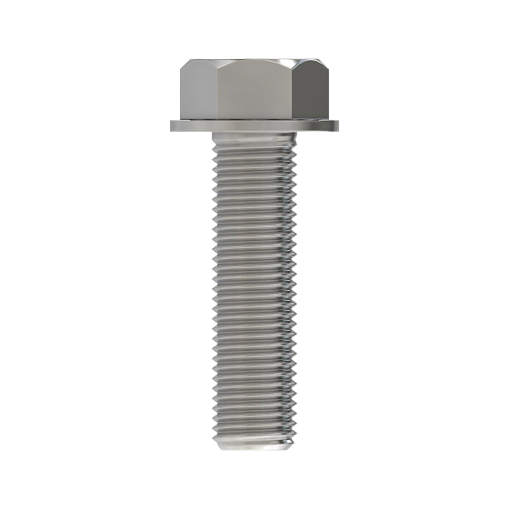 John Deere 19M7862 M6 X 20 Hexagonal Head Flange Bolt, 5-Pack