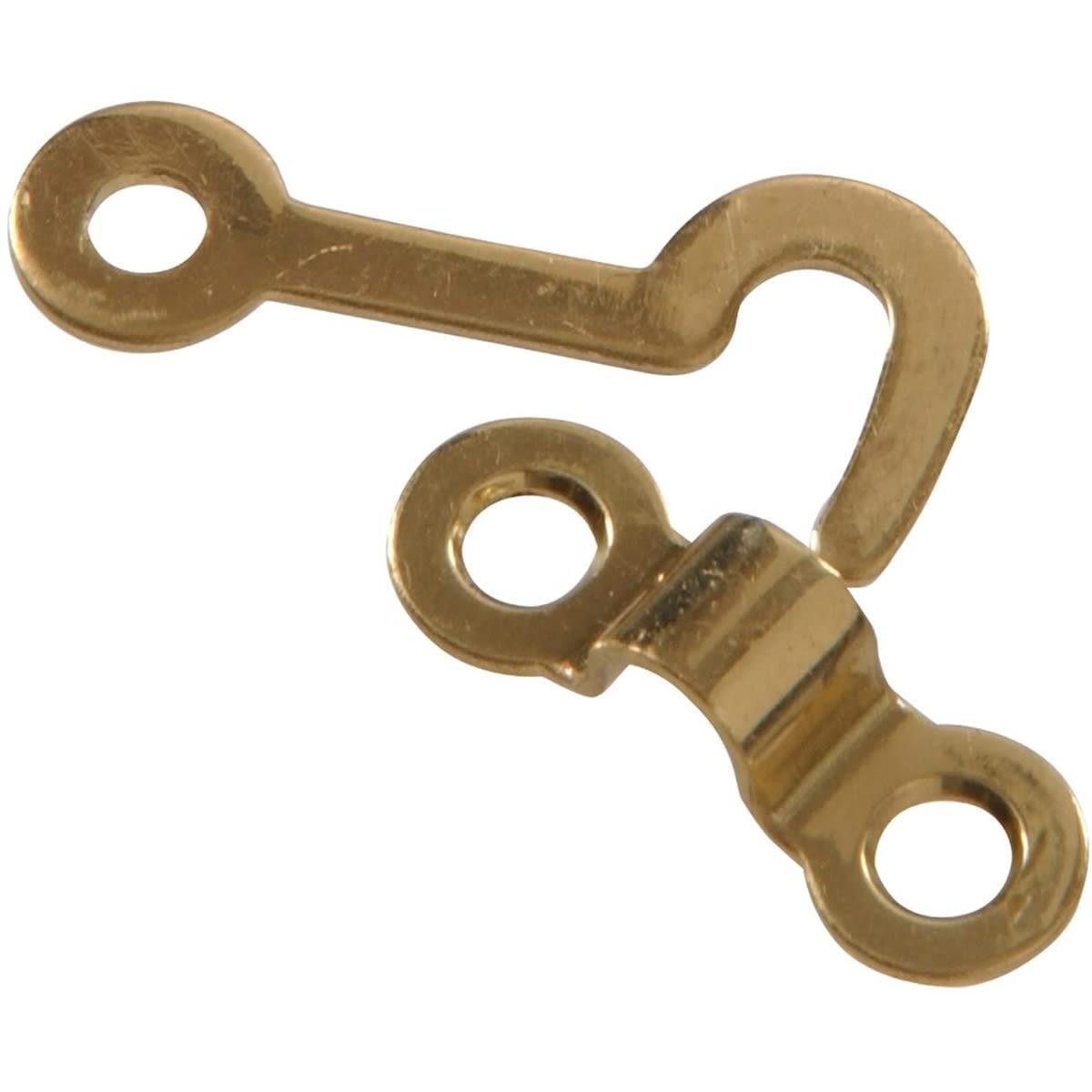 Solid brass decorative hook and staple set for hardware and home improvement fastening tasks under $50