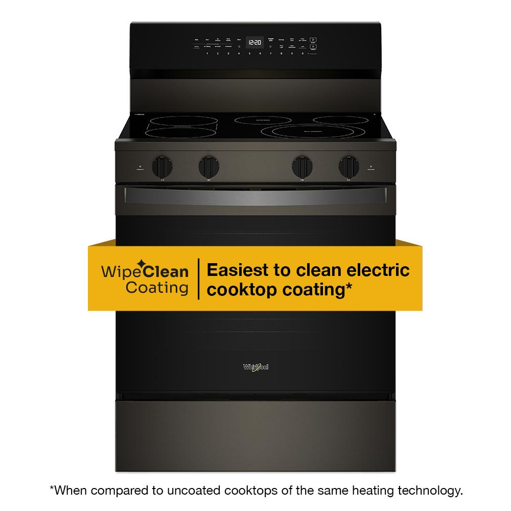 30-inch Electric Smart Range with Advanced Air Cooking Technology and WipeClean™ Coating