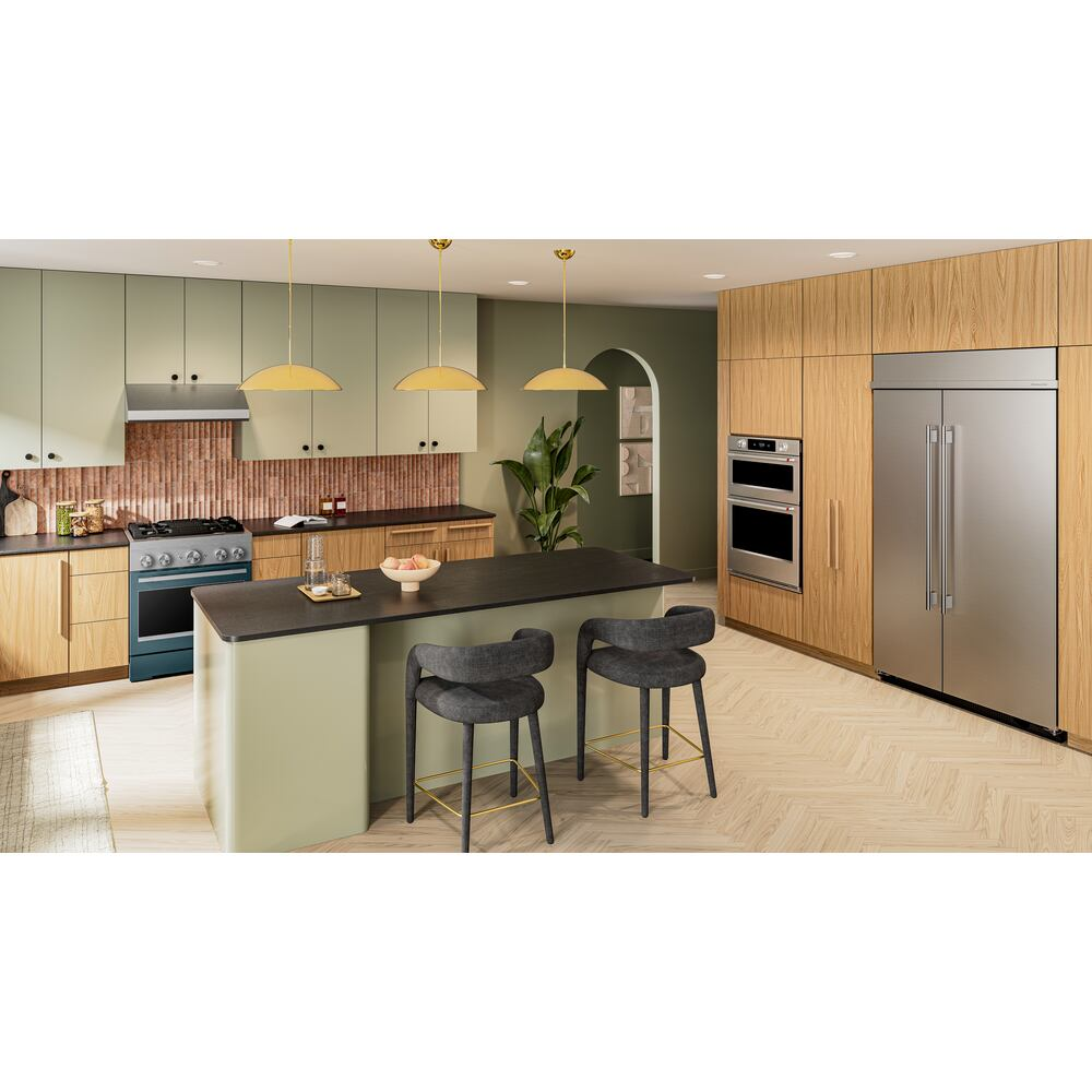 30-Inch 4 Burner Commercial-Style Dual Fuel Range with No Preheat Air Fry Mode