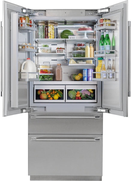 Freedom®, Built-in French Door Bottom Freezer, 36'' Professional, Stainless Steel