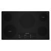 36-inch black glass electric cooktop with five elements and touch controls from KitchenAid appliances collection