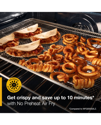 30-inch Gas Smart Range with Air Cooking Technology