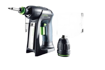 Cordless drill with ergonomic grip and adjustable chuck for precision drilling in home improvement tasks