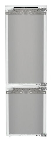 Built-in 24-inch refrigerator freezer panel ready front with steel edges for seamless kitchen integration in Appliances collection