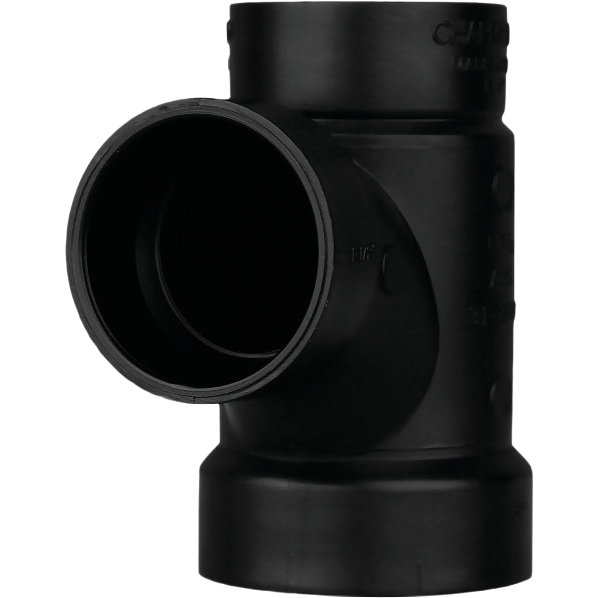 Black ABS reducing sanitary tee fitting for plumbing and pipes & fittings under $50 collection