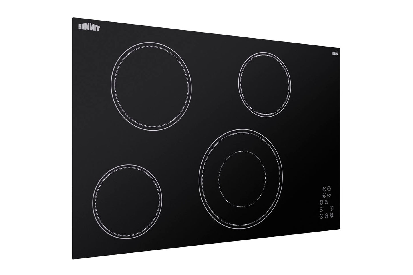 30" Wide 208-240V 4-Burner Radiant Cooktop