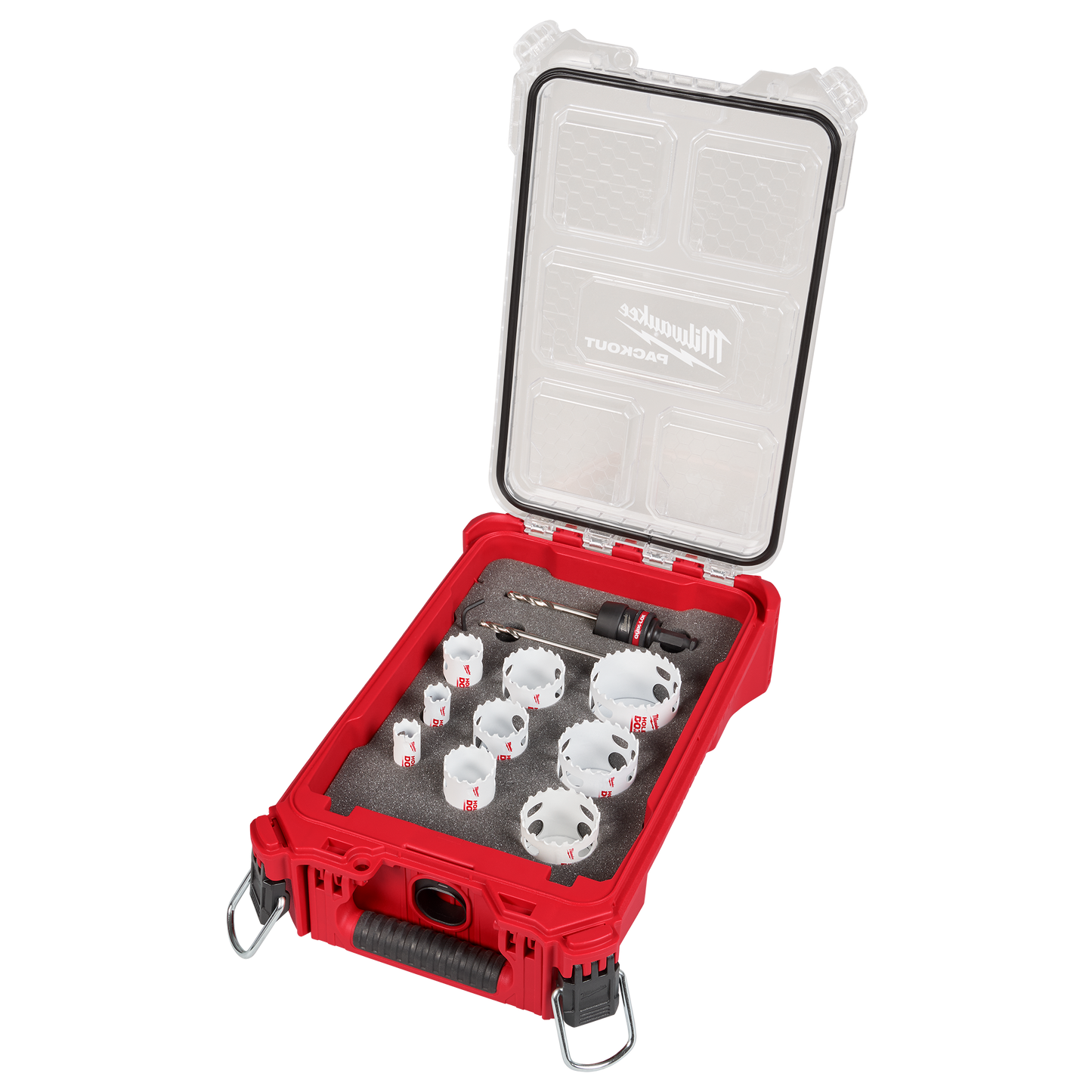 Milwaukee 12PC QUIK LOK™ HOLE DOZER™ Bi-Metal Kit with PACKOUT™ Compact Organizer