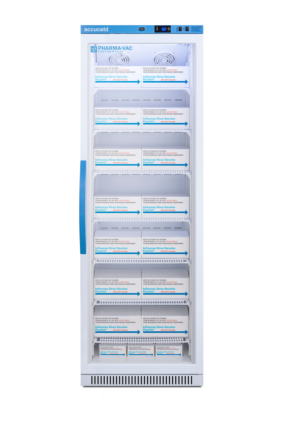 15 Cu.Ft. Upright Vaccine Refrigerator, Certified to NSF/ANSI 456 Vaccine Storage Standard