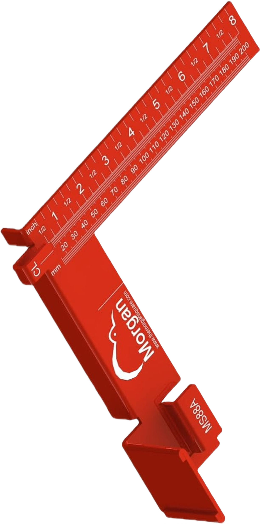 Kiwi Vision Morgan Square 8" x 8" Aluminum Square, Red