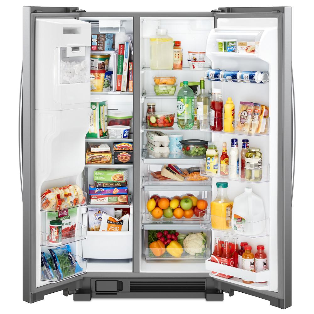 36-inch Wide Side-by-Side Refrigerator - 25 cu. ft.