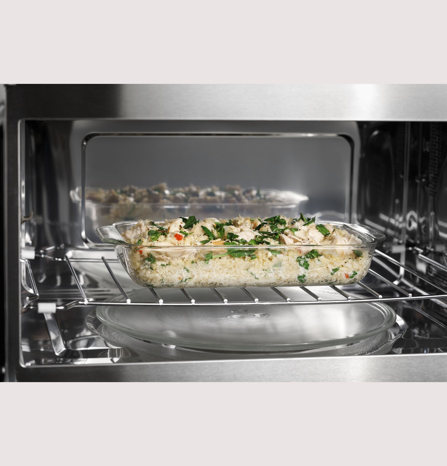 GE Profile™ 1.7 Cu. Ft. Convection Over-the-Range Microwave Oven