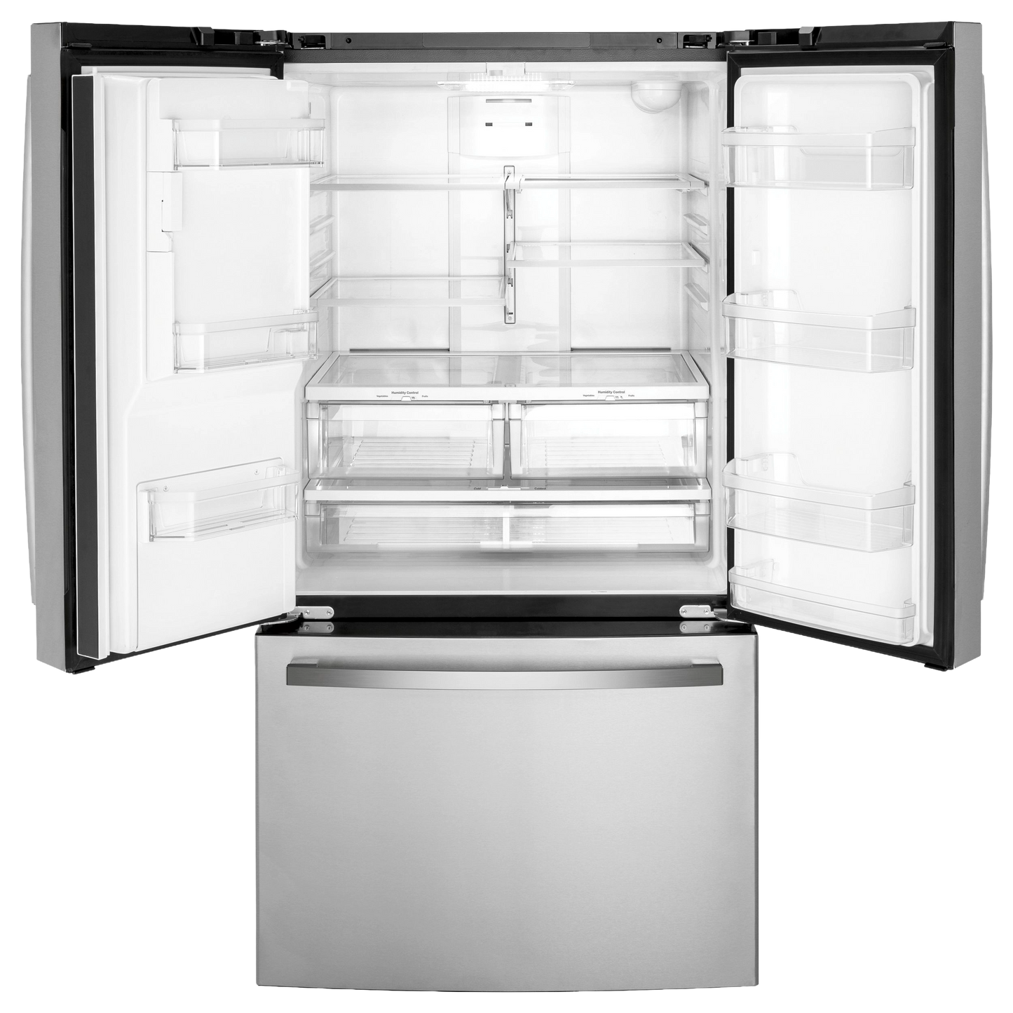 GE ENERGY STAR 25.7 Cu. Ft. Fingerprint Resistant French-Door Refrigerator