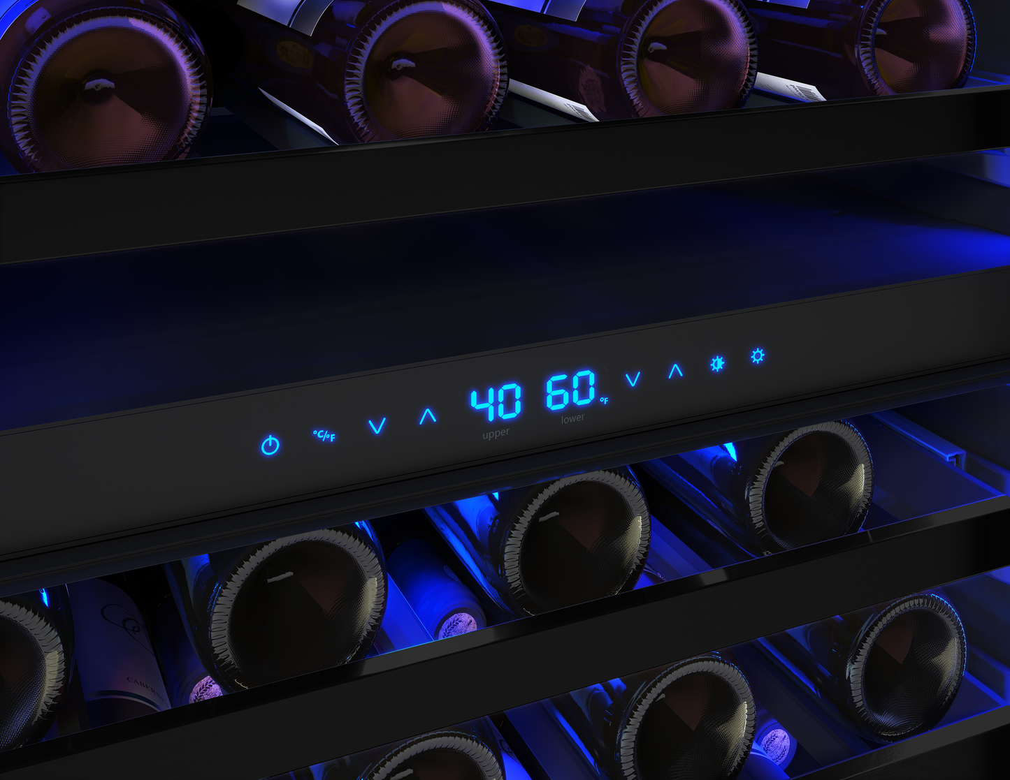 Wine Cooler 24", Reversible, Dual Zone