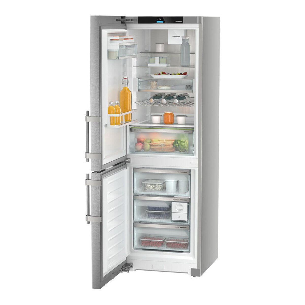 Freestanding Refrigerator/Freezer 24", Ice Maker, Right Hinge