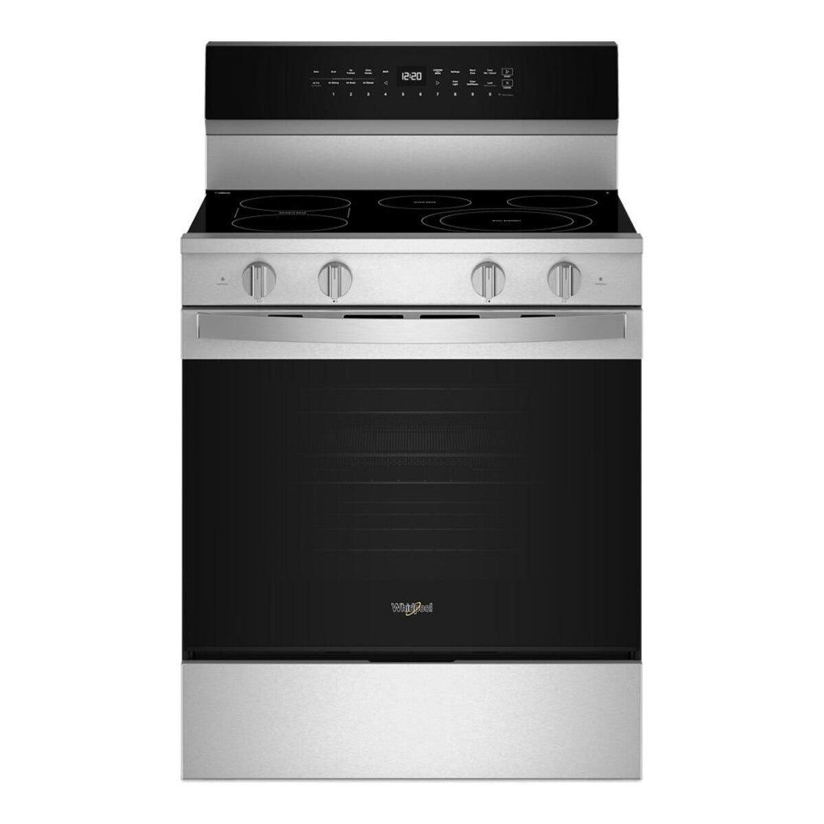 30-inch Electric Smart Range with Advanced Air Cooking Technology and WipeClean™ Coating