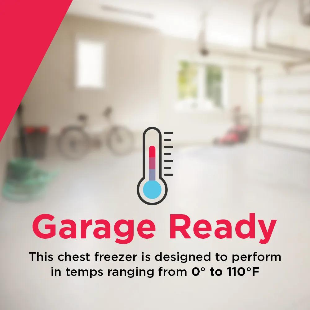 15 Cu. Ft. Garage Ready Chest Freezer