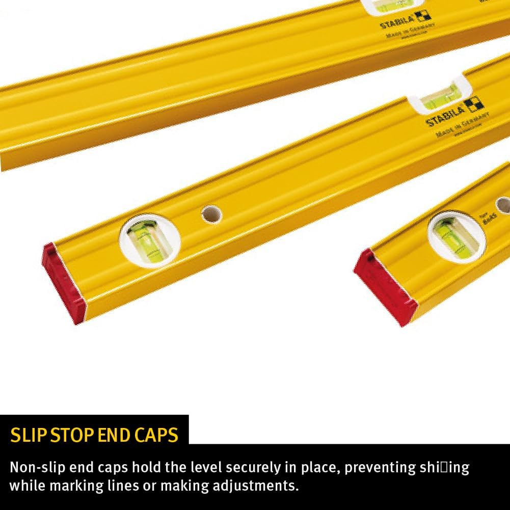 Stabila Type 80 AS 3-Pc. Spirit Level PRO Set w/Carrying Case