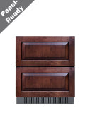 27" Wide 2-Drawer All-Refrigerator, ADA Compliant (Panels Not Included)