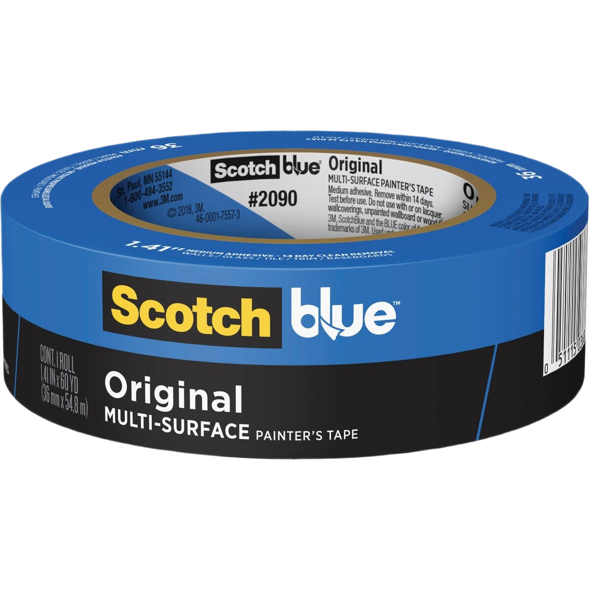 Blue multi-surface painter's tape roll for home improvement in tapes and paint supplies under $50 collection