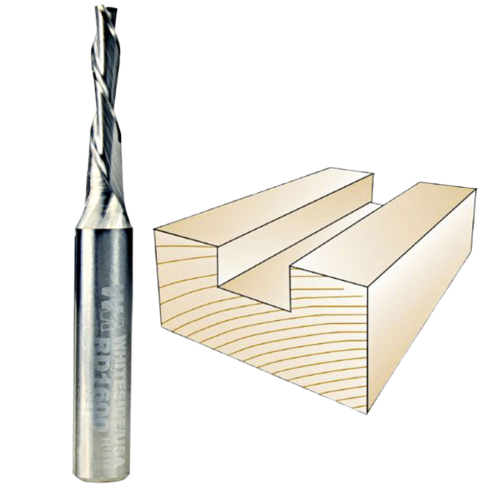 Whiteside spiral downcut router bit with precision cutting design for woodworking in tool accessories and power tool collections