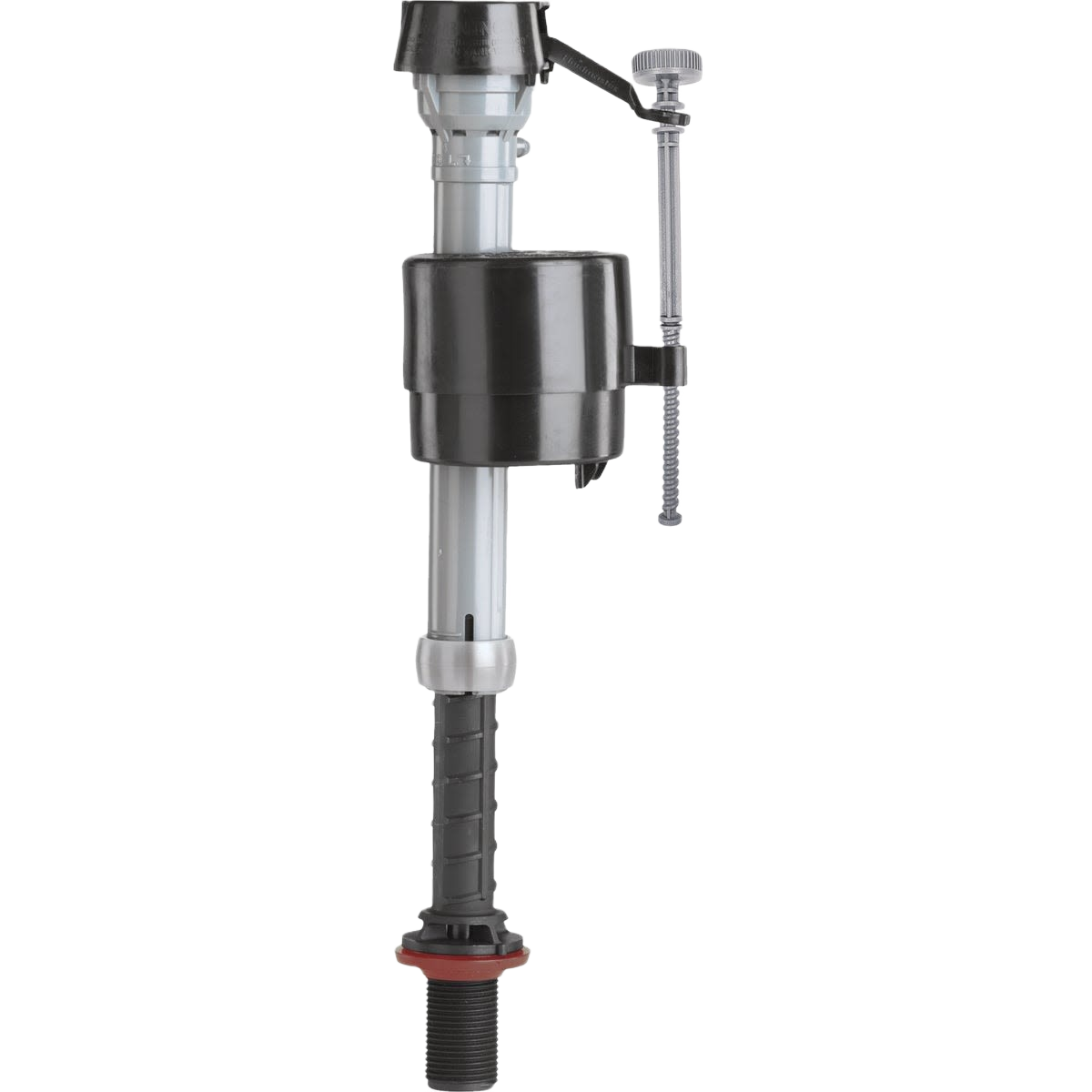 Adjustable fill valve for toilet repair with anti-siphon design in plumbing parts and home improvement collections