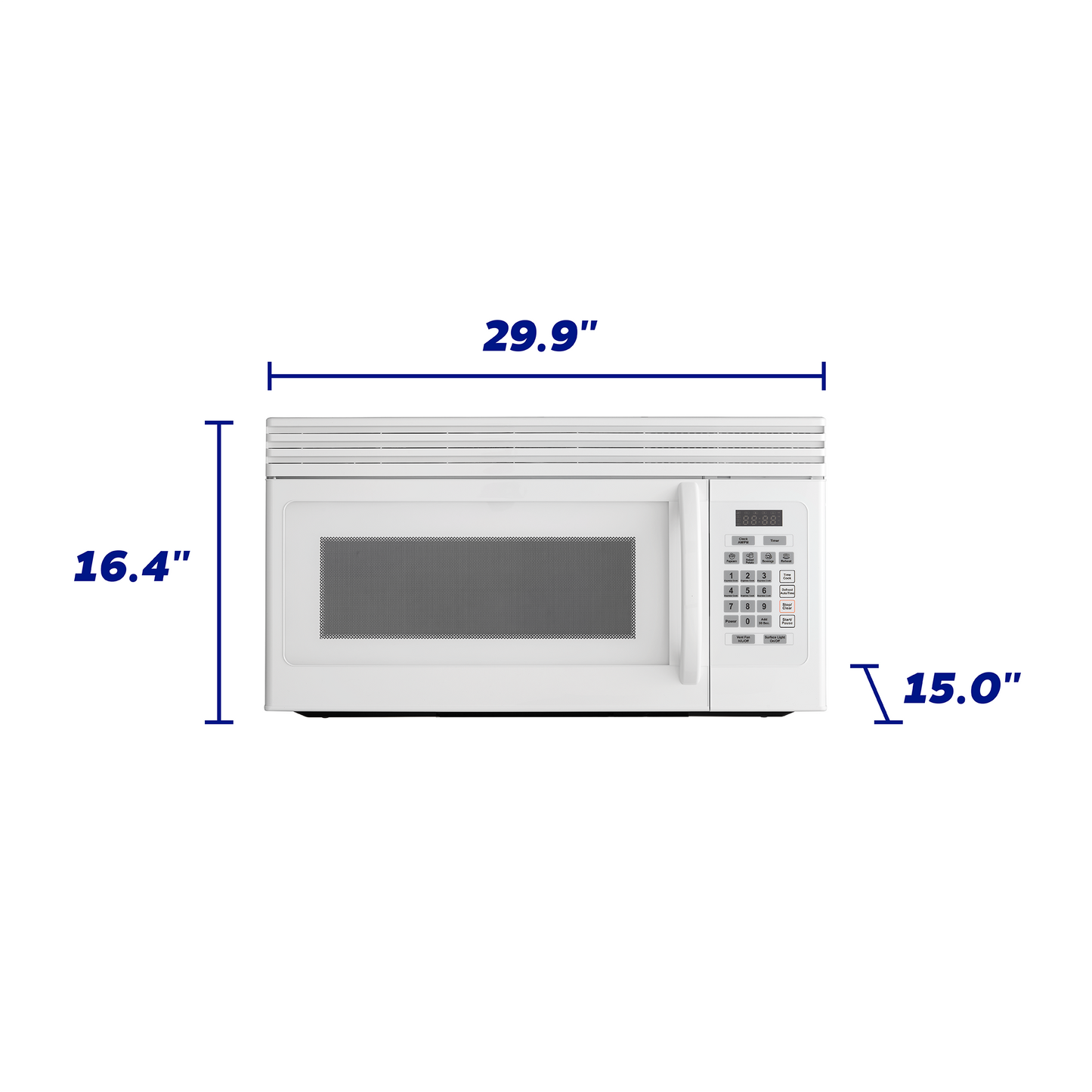 Element Electronics 1.6 OTR Microwave - White (EM1601RQCW)