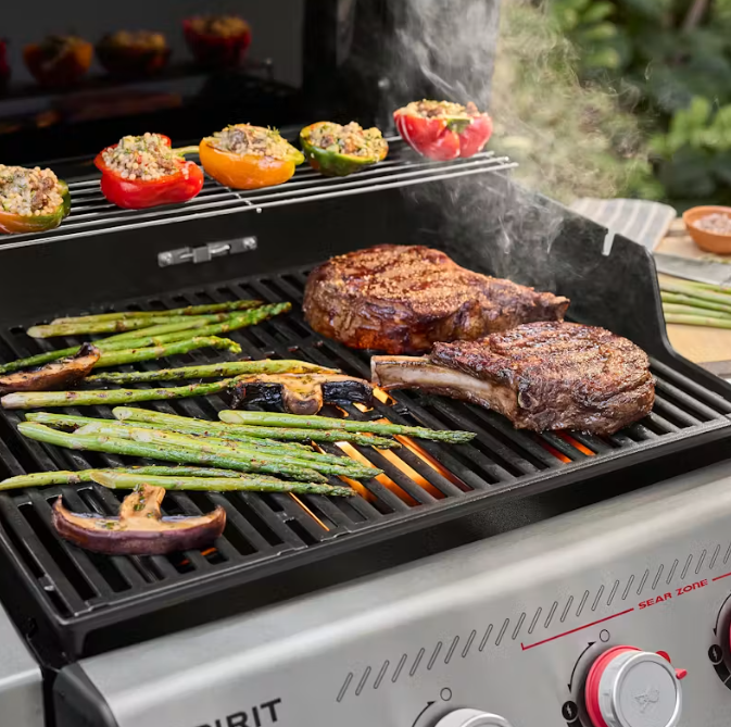 Weber Spirit E-425C Gas Grill, Natural Gas