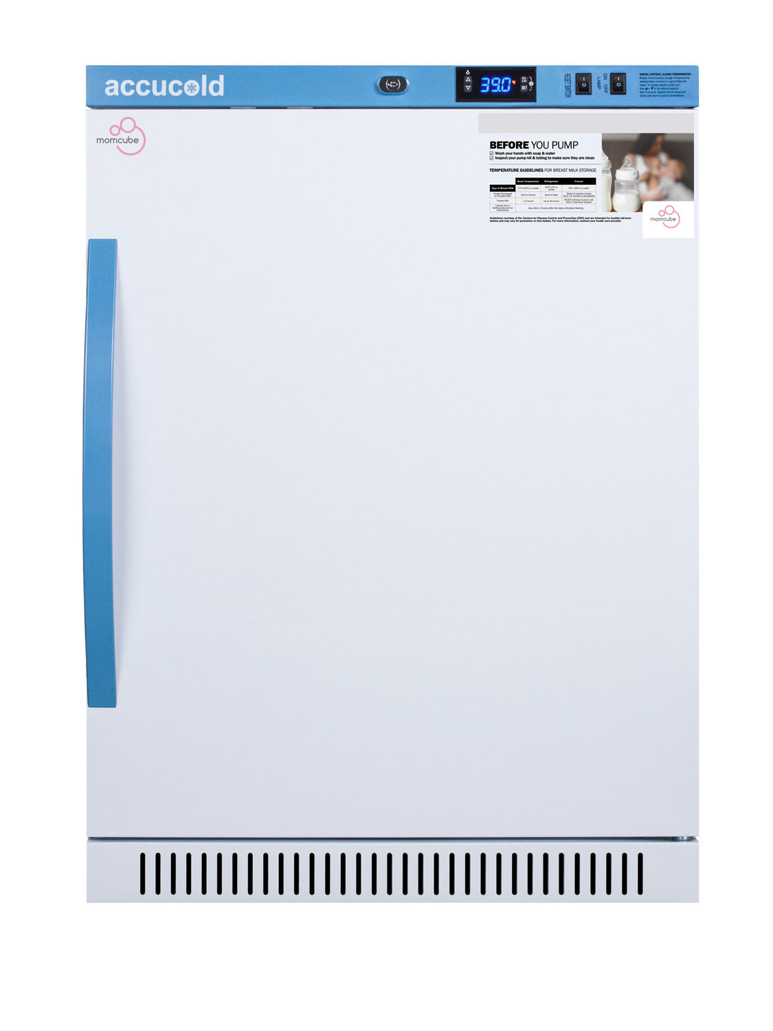 6 Cu.Ft. MOMCUBE® Breast Milk Refrigerator, ADA Height