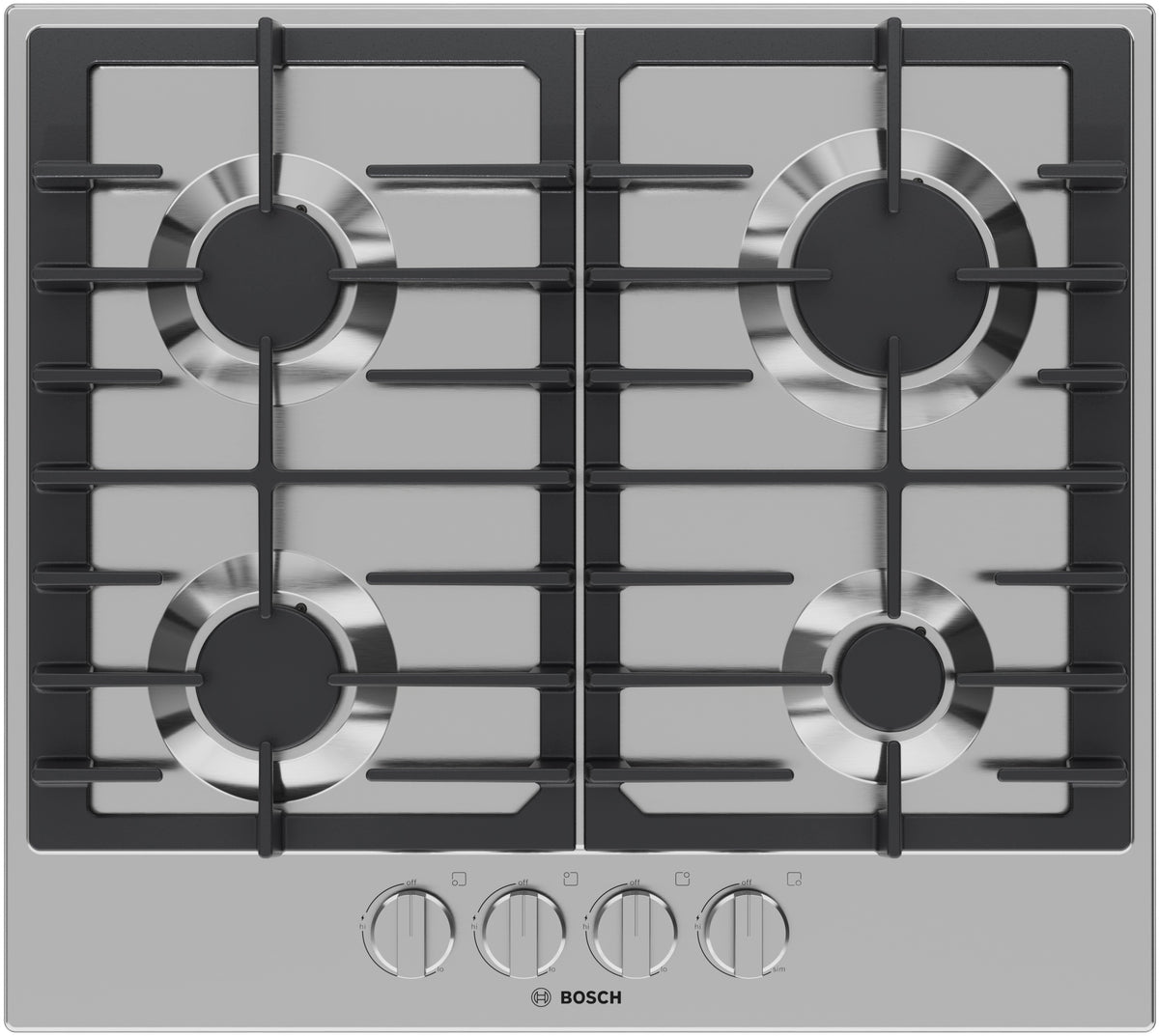 300 Series, Gas Cooktop, Stainless steel