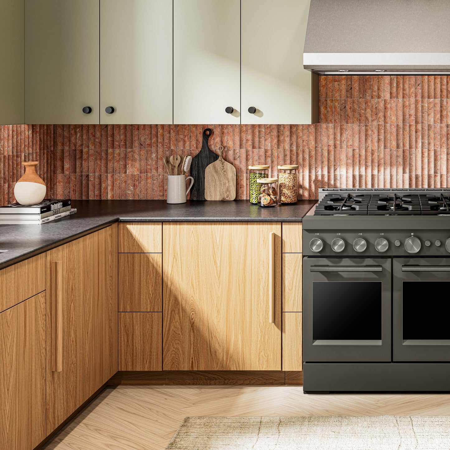 KitchenAid® 48-Inch 6 Burner Commercial-Style Gas Range with Griddle
