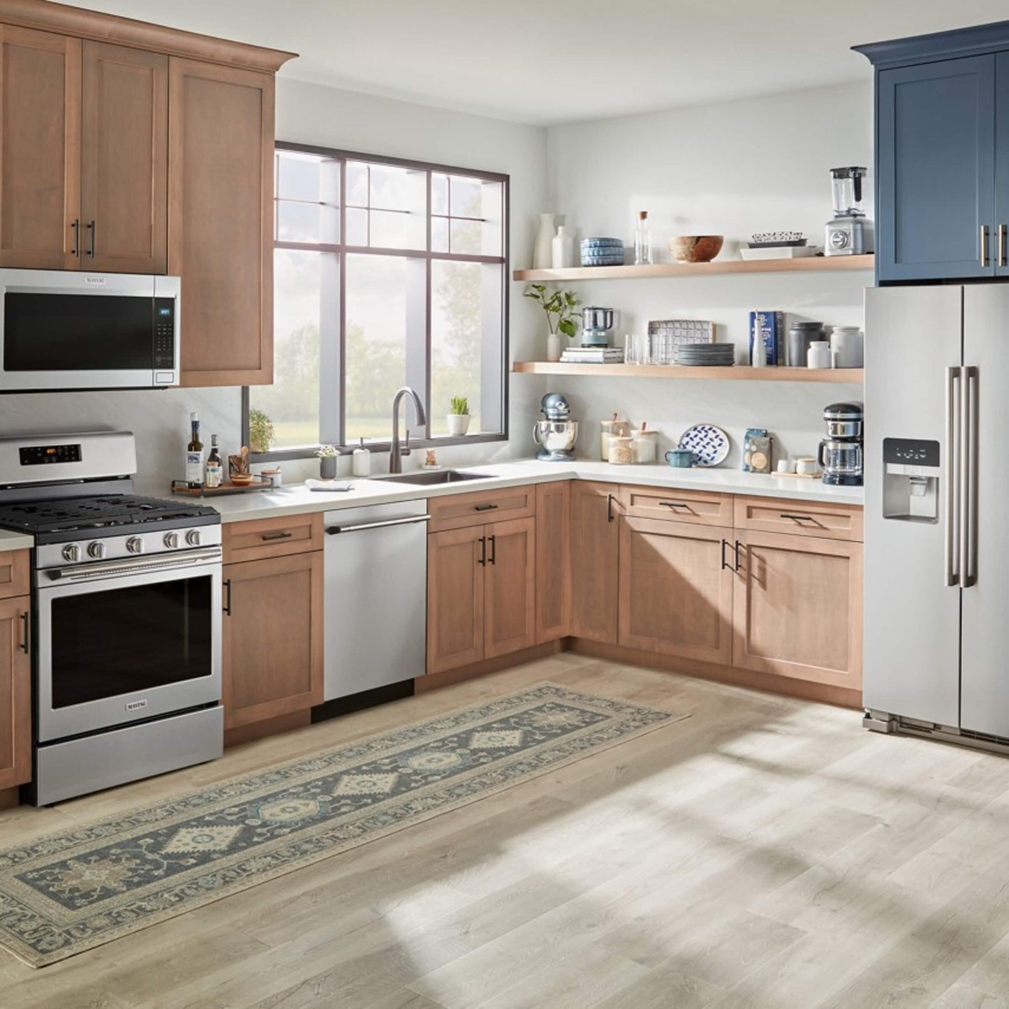 Maytag® 30-Inch Wide Freestanding Electric Range with Steam Clean - 5.3 cu. ft.